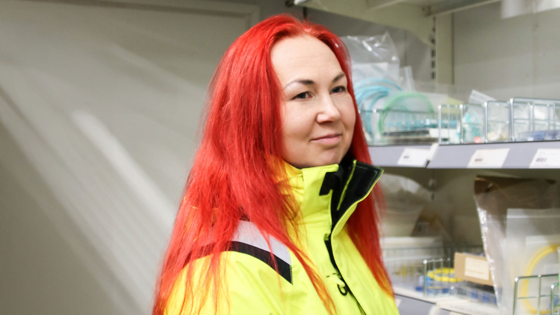 Tanja, sähköasentaja, HSK Sähkö Oy